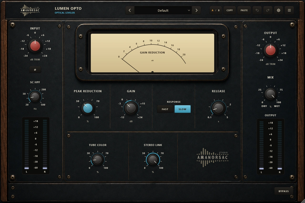 LUMEN OPTO, the optical leveler of the AMB Analog bundle