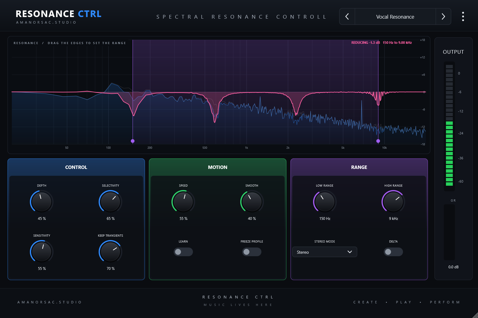 Resonance Ctrl