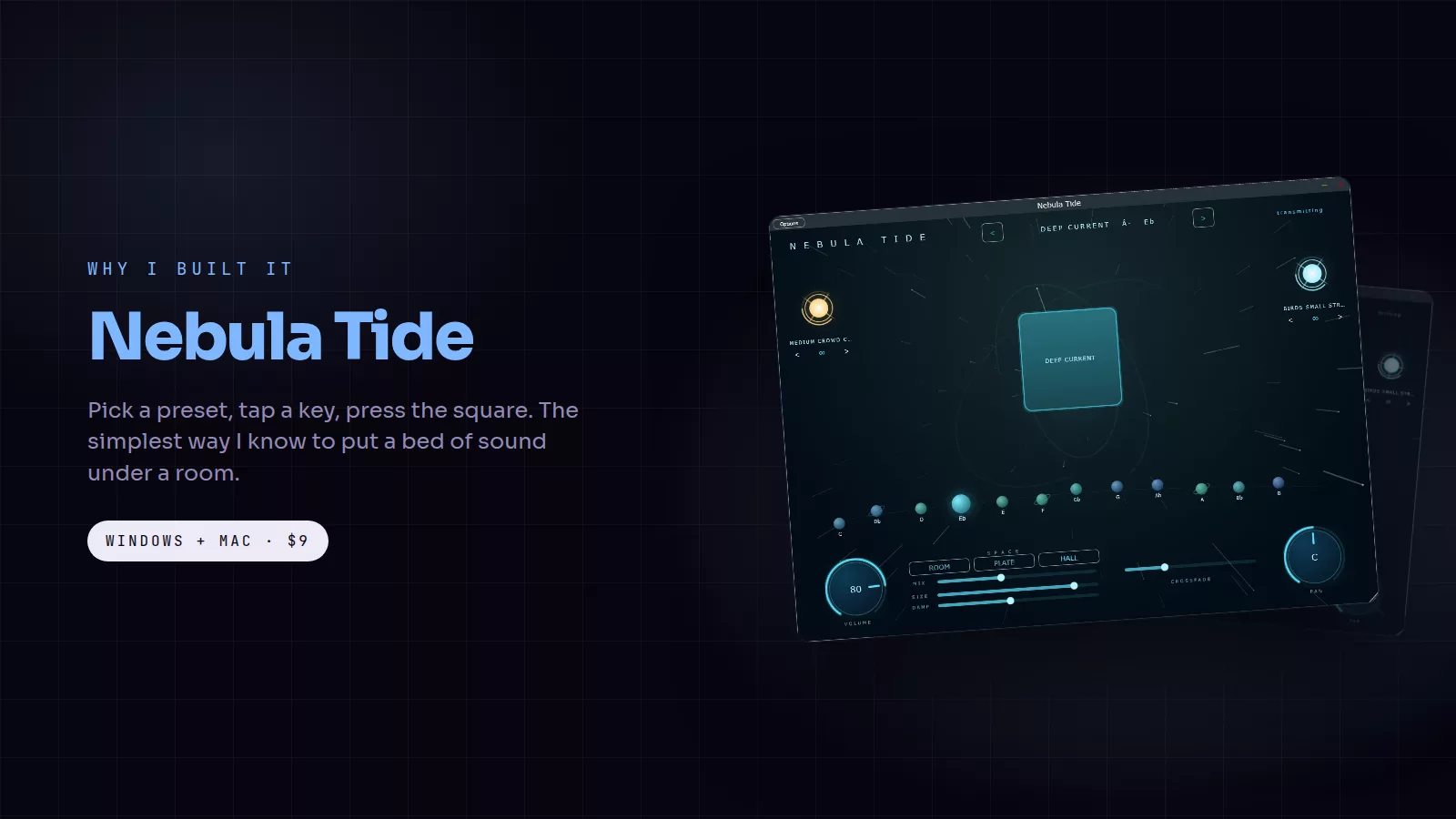 Nebula Tide version 1 playing Deep Current